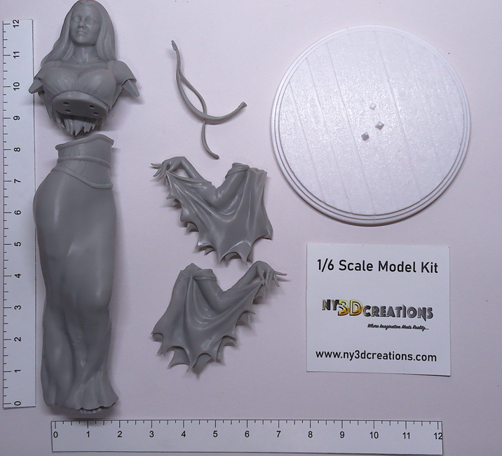 Lilly Munster - Yvonne De Carlo - Resin Printed Model Kit