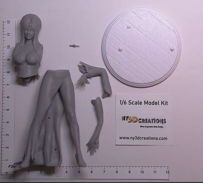 Elvira - Resin Printed Model Kit