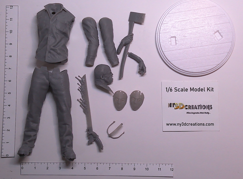 Jason Vorhees - Friday The 13Th - Resin Printed Model Kit