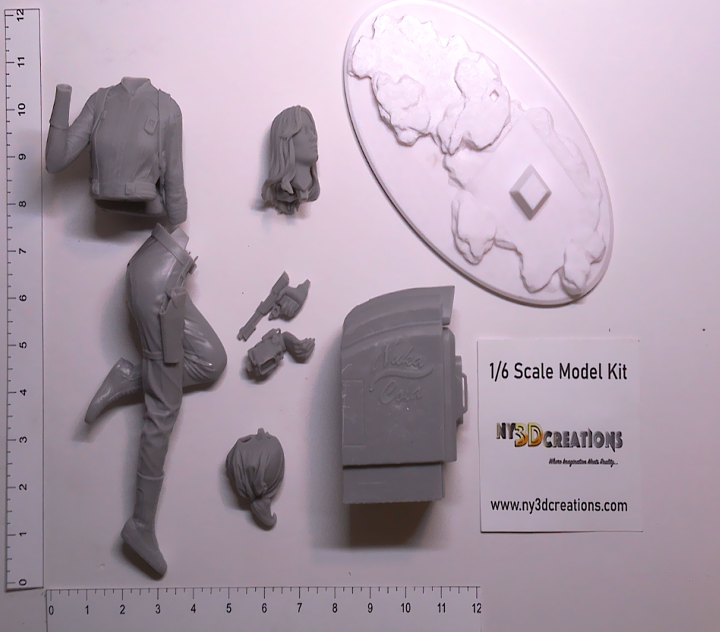 Lucy Mclean - Fallout - Resin Printed Model Kit