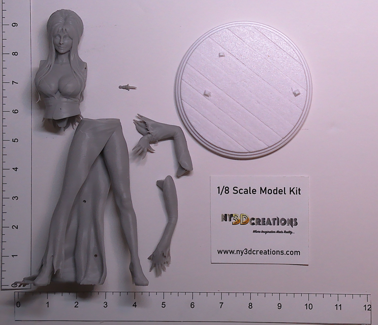 Elvira - Resin Printed Model Kit