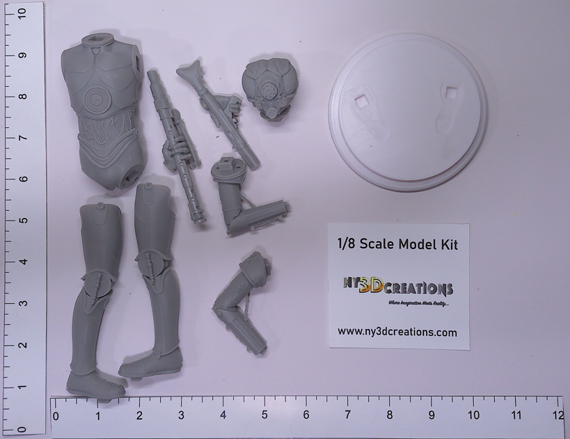 Star Wars - 4-Lom Resin Printed Model Kit