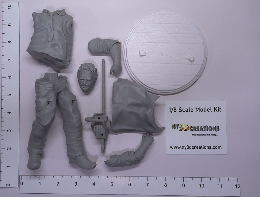 Leatherface - Texas Chainsaw Massacre - Resin Printed Model Kit