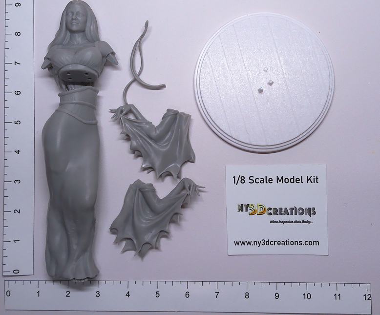 Lilly Munster - Yvonne De Carlo - Resin Printed Model Kit