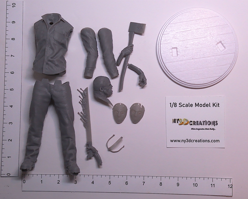 Jason Vorhees - Friday The 13Th - Resin Printed Model Kit