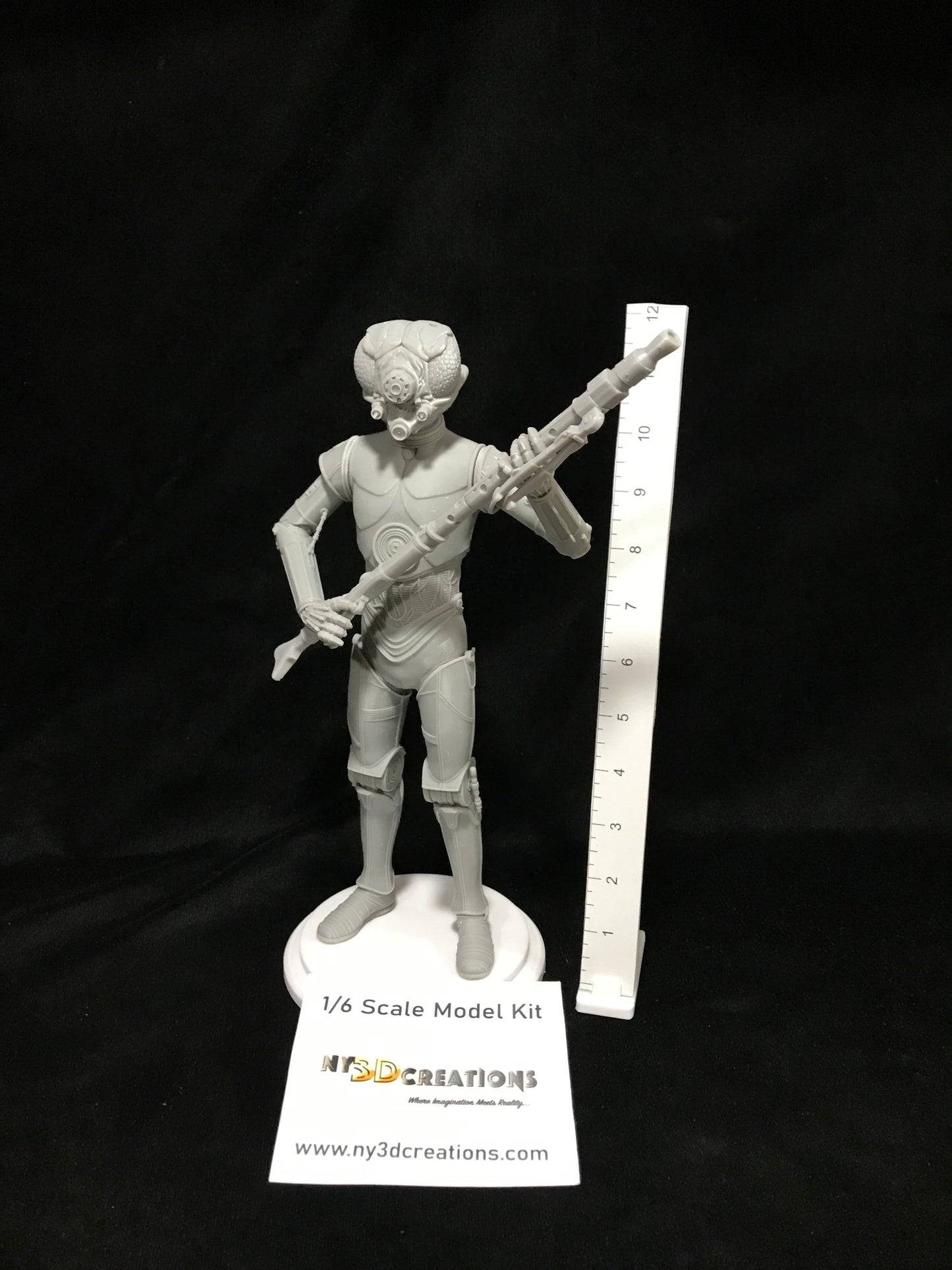 Star Wars - 4-Lom Resin Printed Model Kit