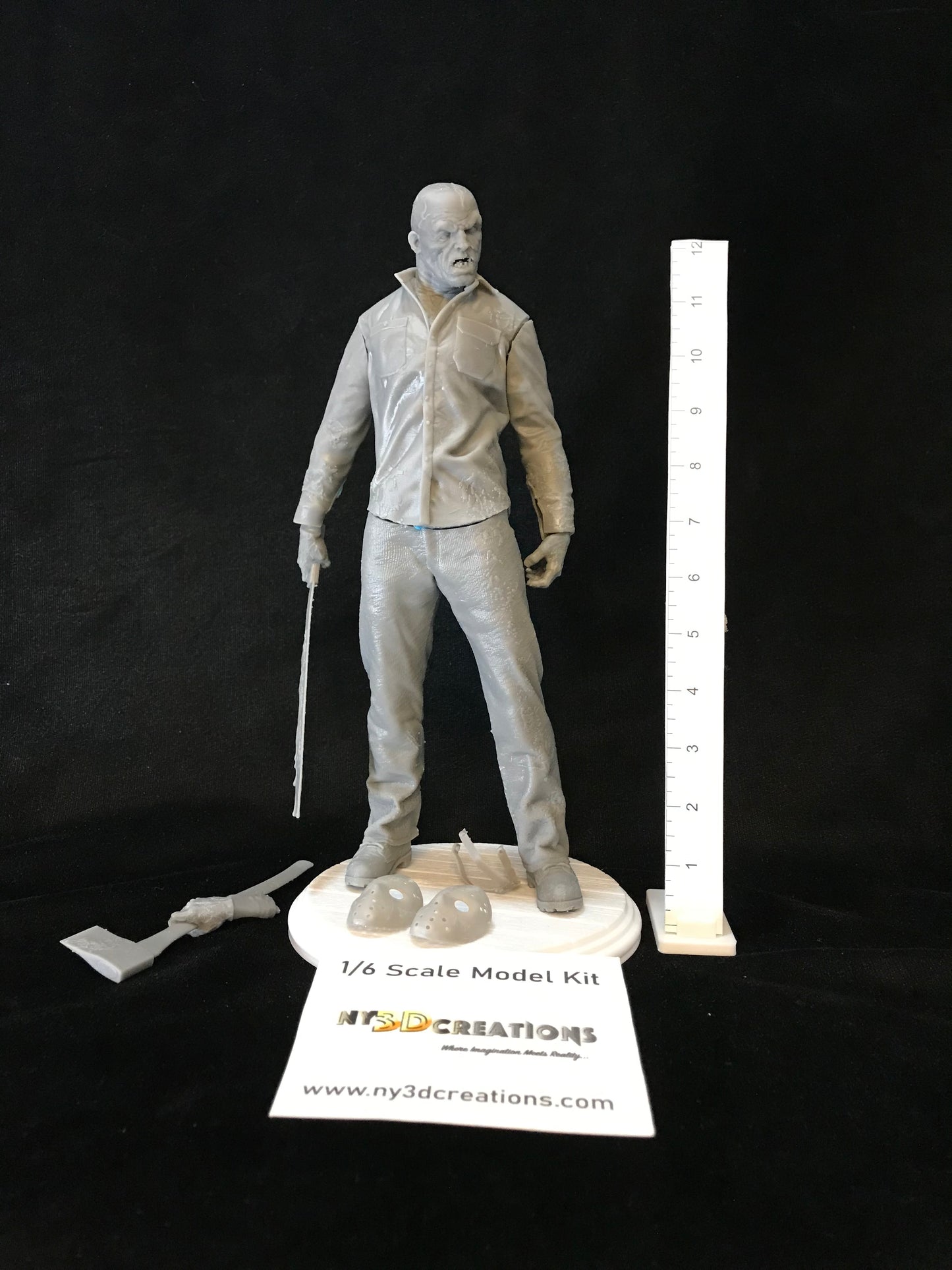 Jason Vorhees - Friday The 13Th - Resin Printed Model Kit