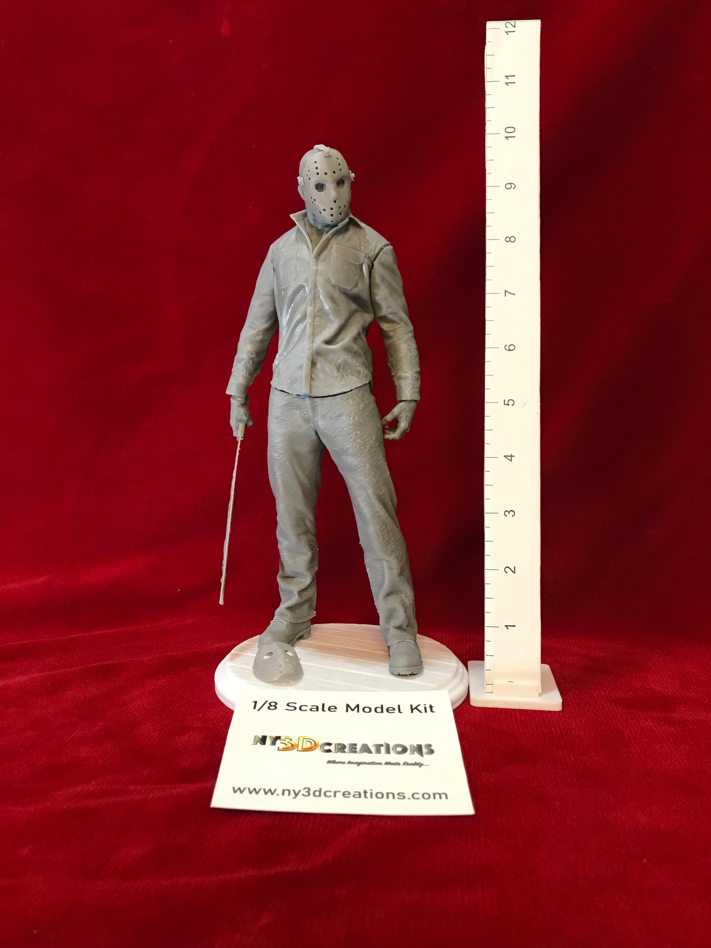 Jason Vorhees - Friday The 13Th - Resin Printed Model Kit