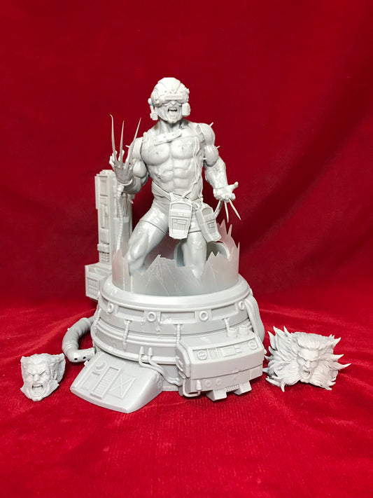 X - Men "Weapon X" - DELUXE FORMAT - Resin Printed Model Kit