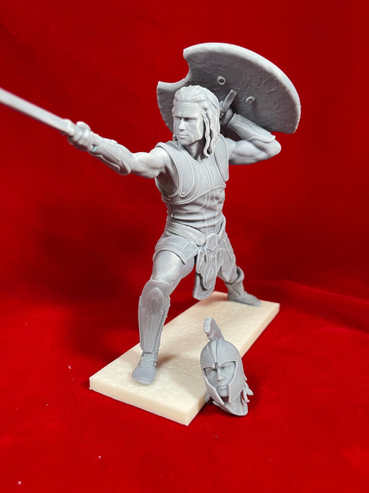 Achillies Troy - Brad Pit - Resin Printed Model Kit