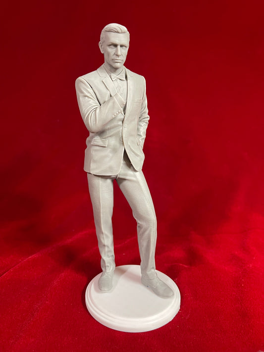James Bond 007 - Sean Connery - Resin Printed Model Kit