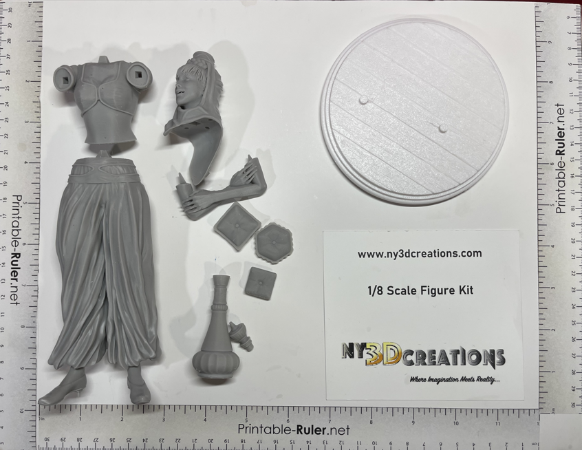 I Dream Of Jeanie - Babara Eden Resin Printed Model Kit