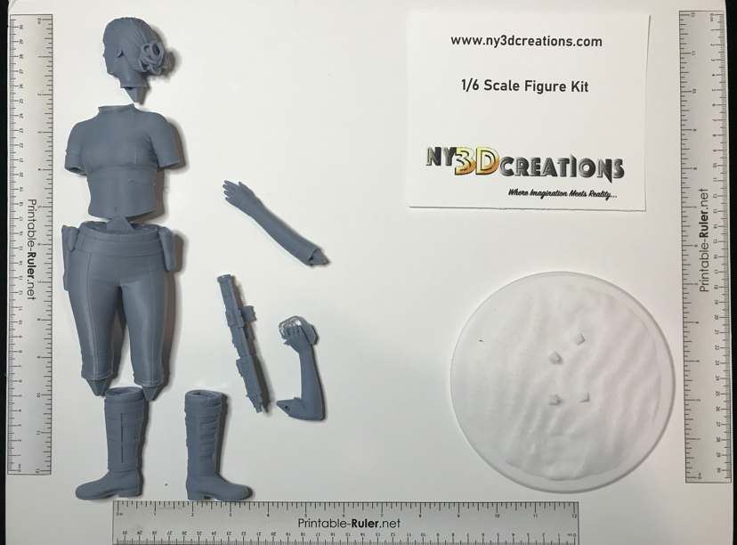 Star Wars - Padme - Resin Printed Model Kit