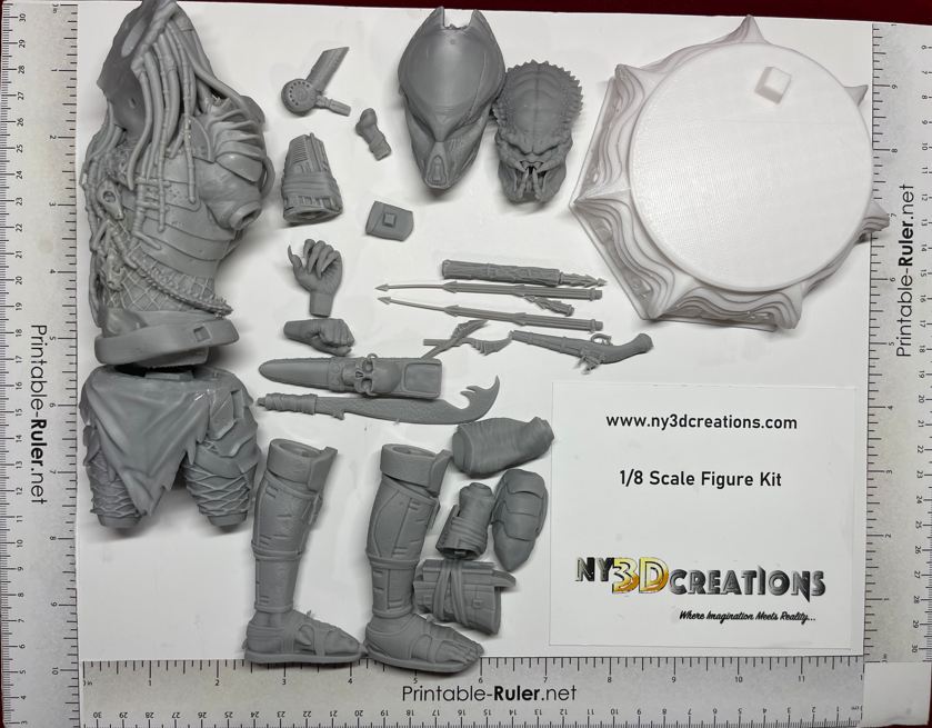 Predator "Elder" Resin Printed Model Kit