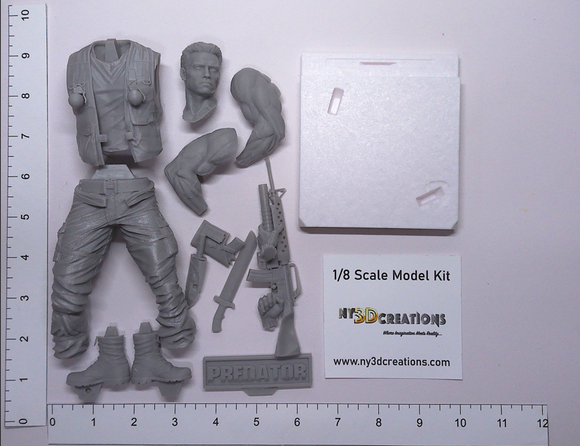 Predator "Dutch" - Arnold - Resin Printed Model Kit