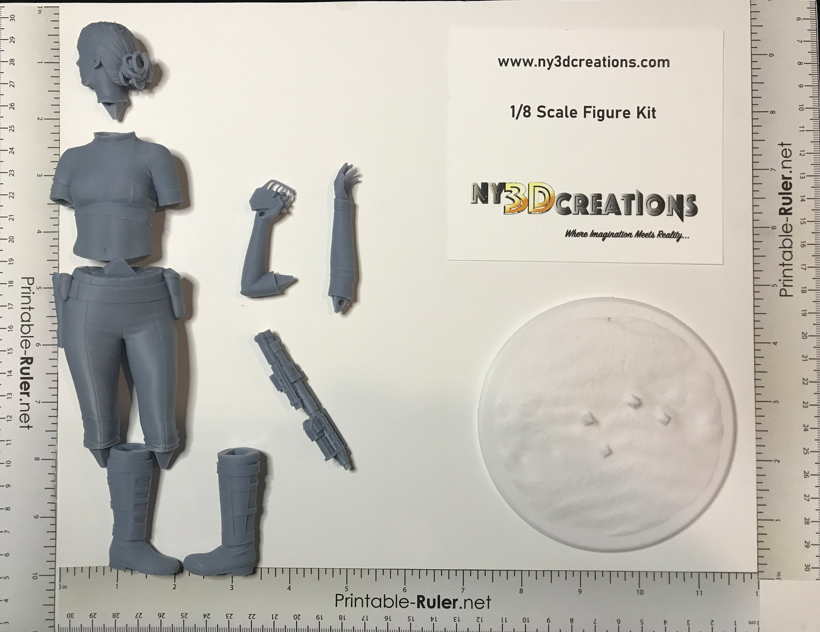 Star Wars - Padme - Resin Printed Model Kit