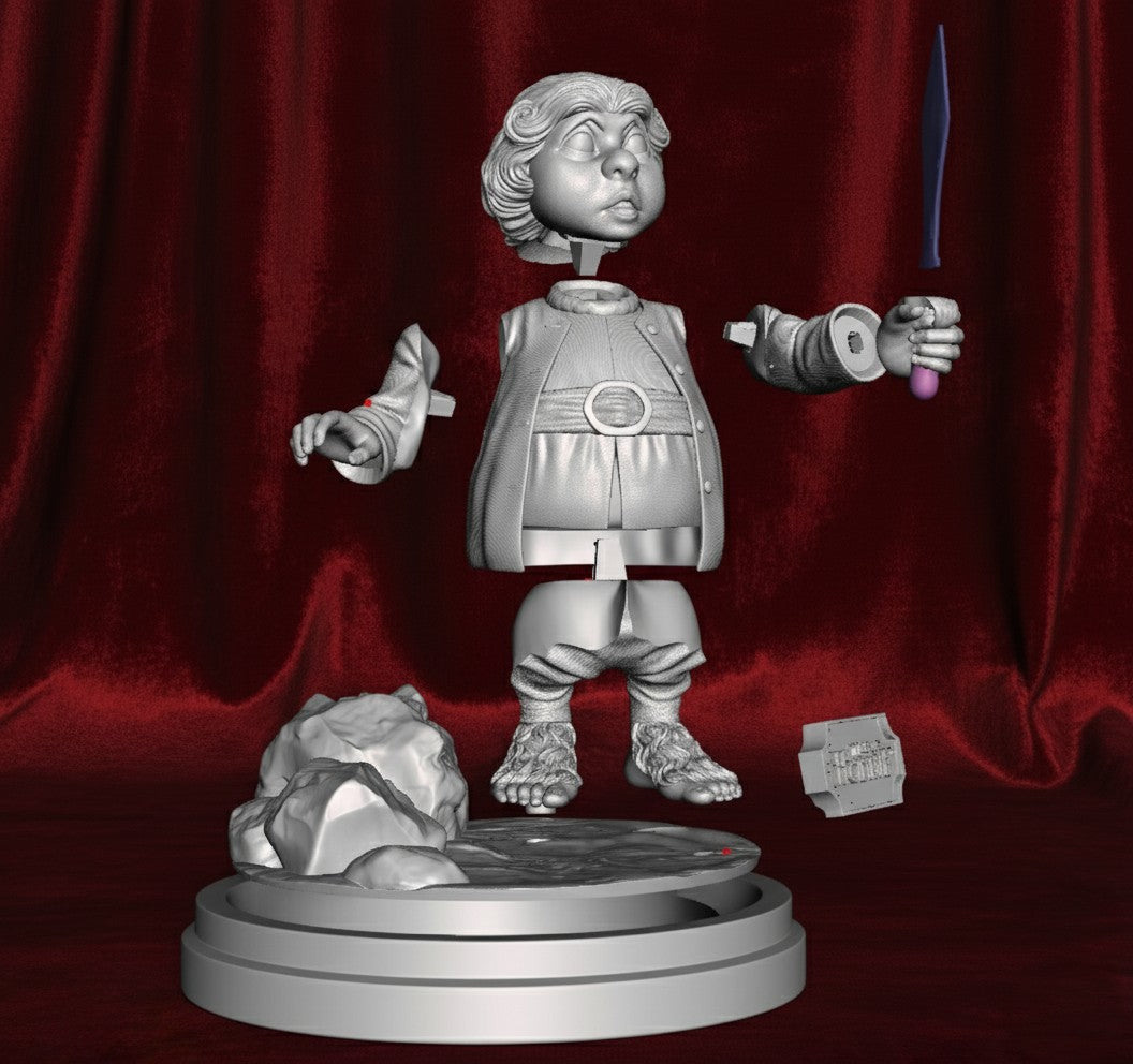 The Hobbit 1977 "Bilbo Baggins" - Resin Printed Model Kit