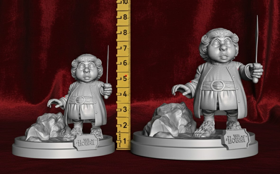 The Hobbit 1977 "Bilbo Baggins" - Resin Printed Model Kit