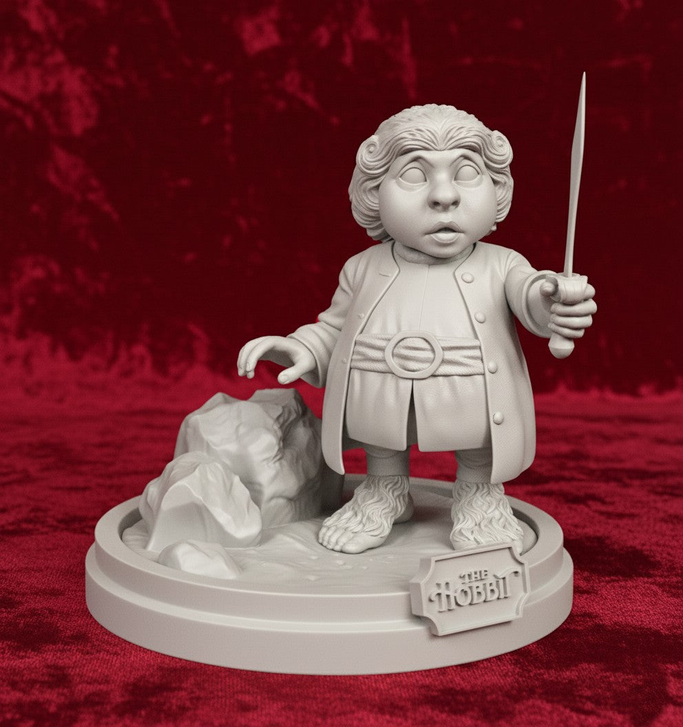 The Hobbit 1977 "Bilbo Baggins" - Resin Printed Model Kit