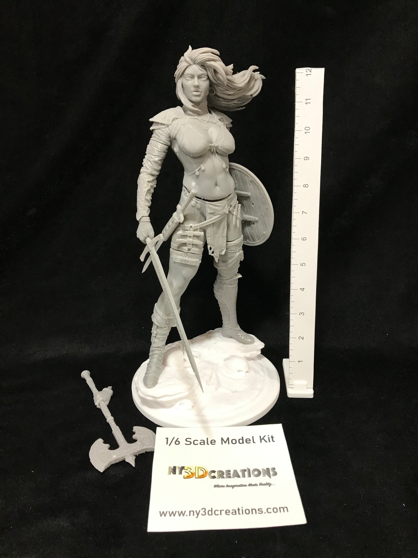 Red Sonja - Resin Printed Model Kit