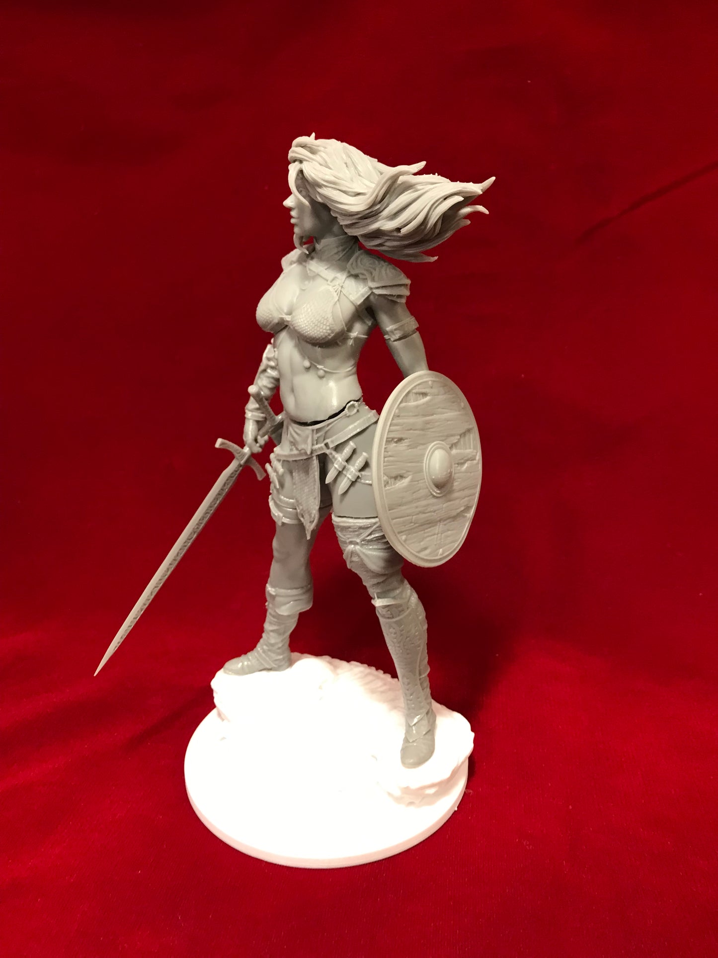 Red Sonja - Resin Printed Model Kit