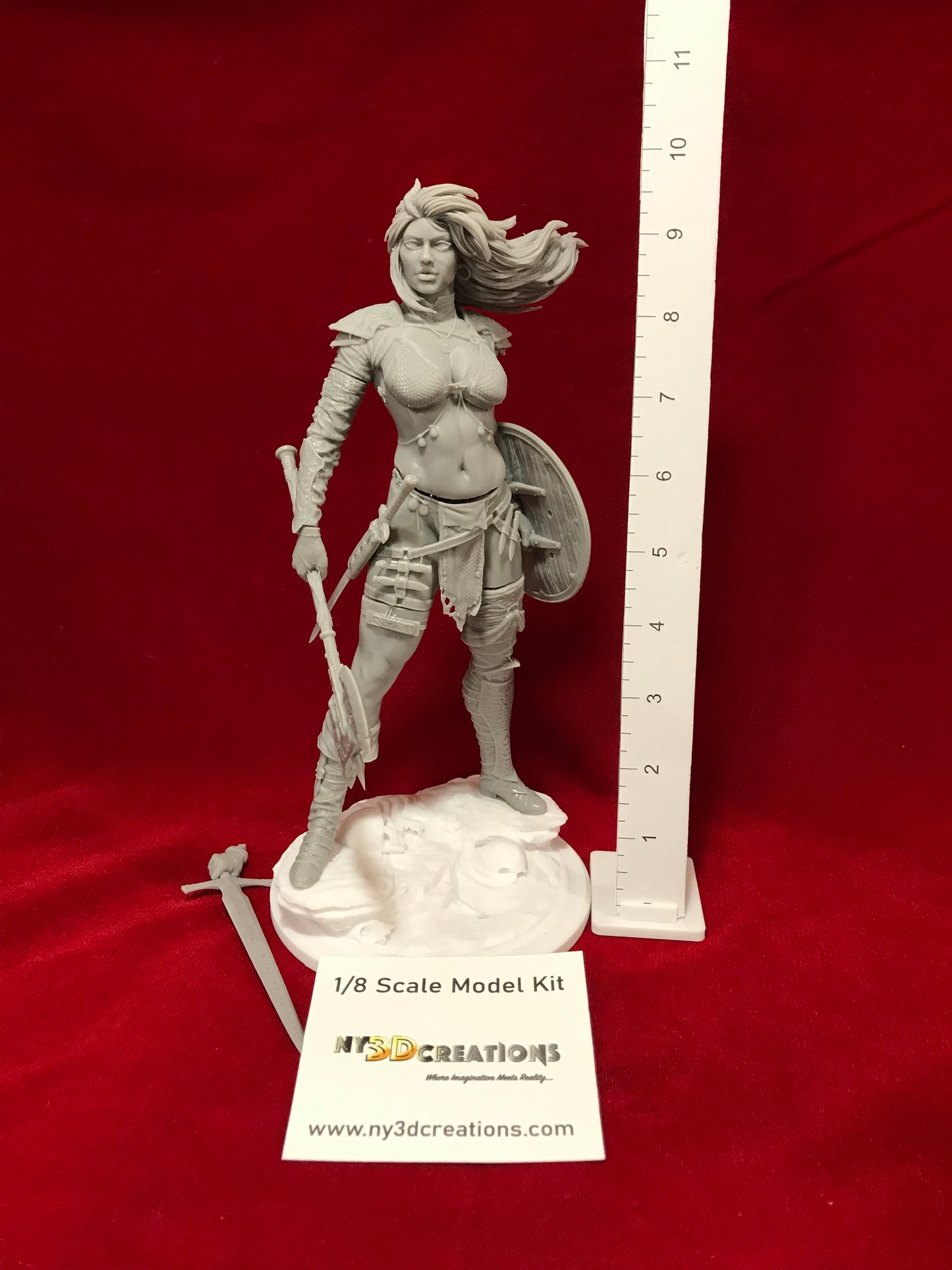 Red Sonja - Resin Printed Model Kit