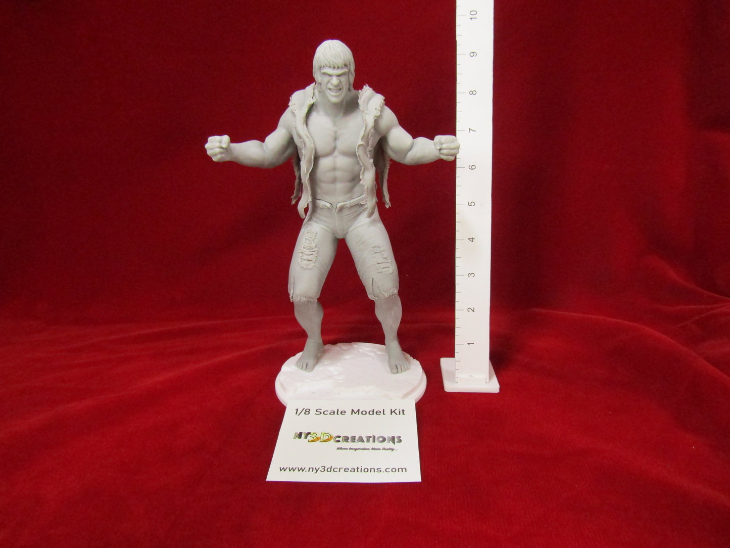 The Incredible Hulk - Lou Ferrigno - Resin Printed Model Kit.