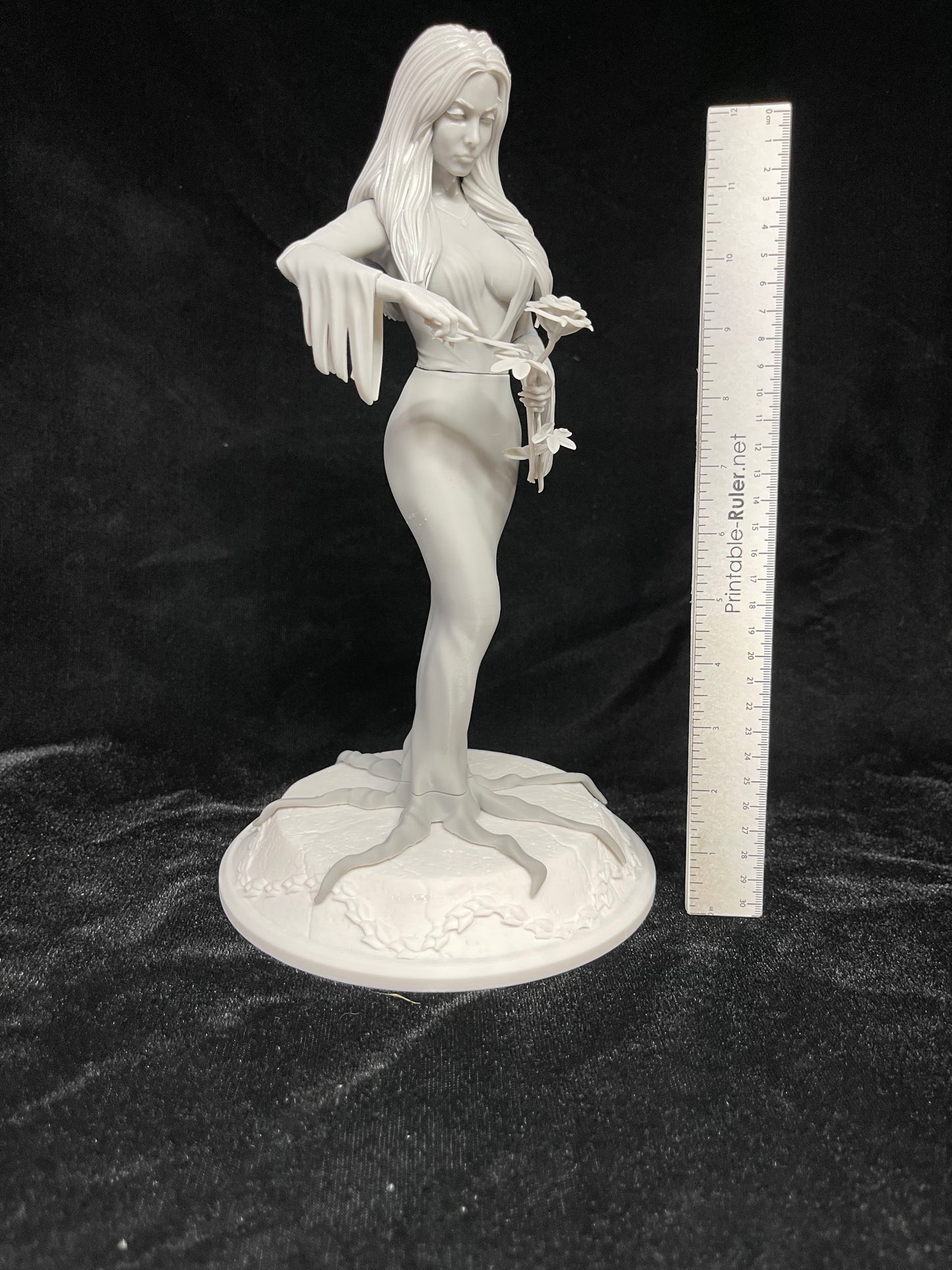 Morticia Adams - Fan Art - Resin Printed Model Kit