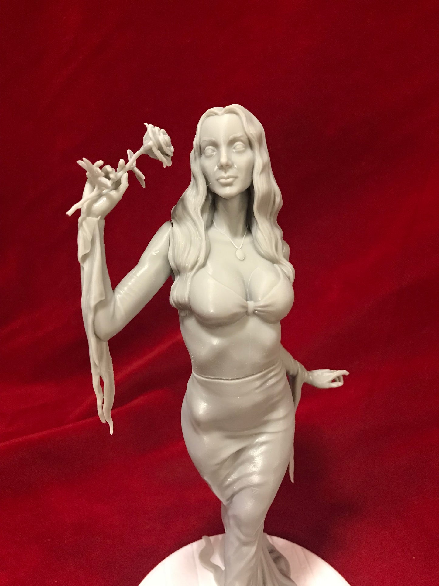 Morticia Adams - Carolyn Jones - Resin Printed Model Kit