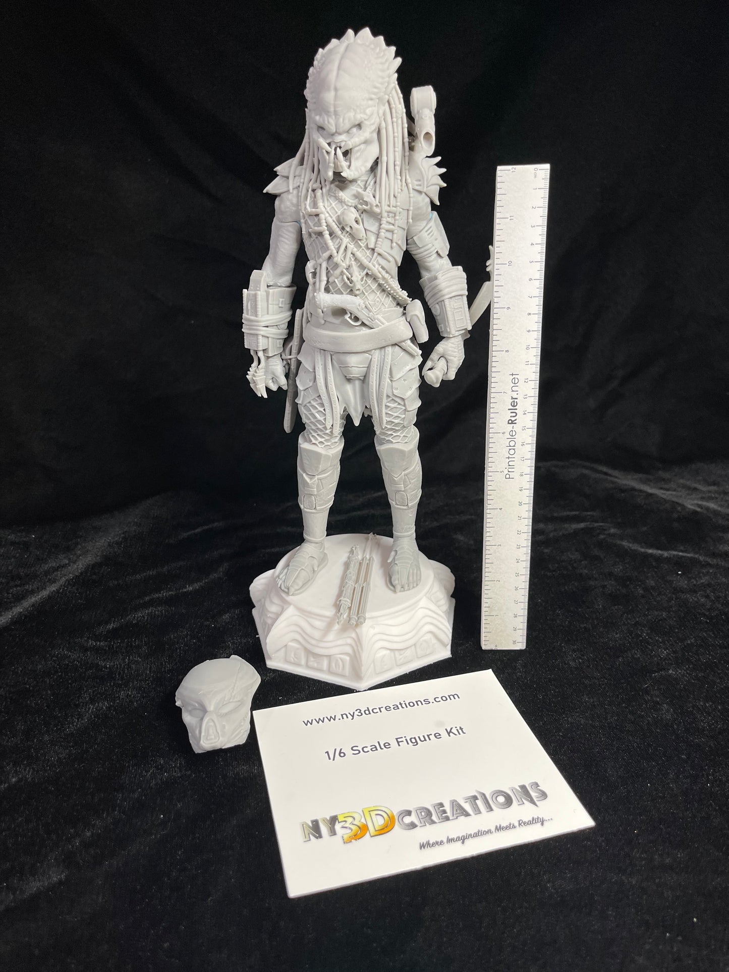 Predator "Elder" Resin Printed Model Kit