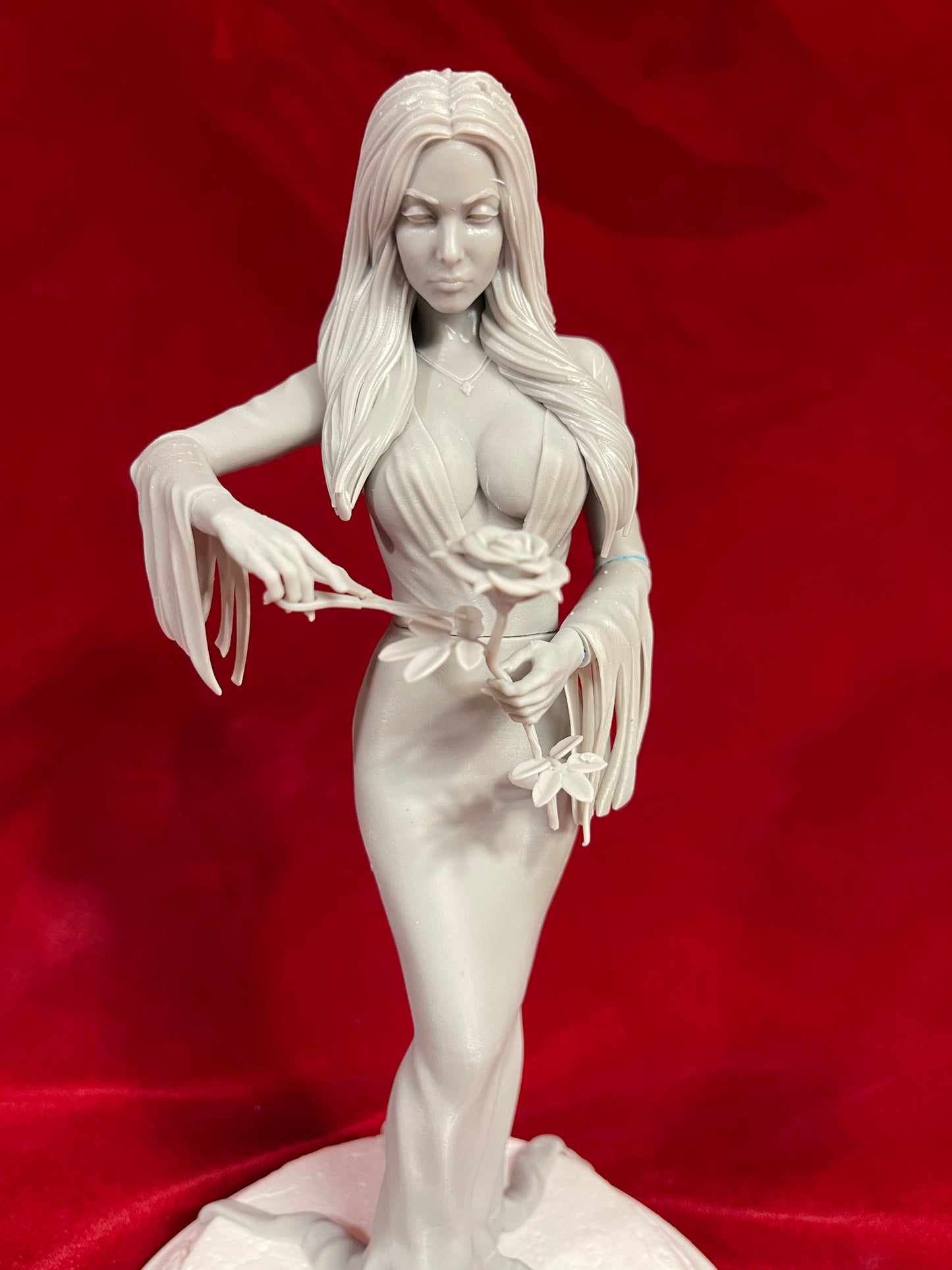 Morticia Adams - Fan Art - Resin Printed Model Kit