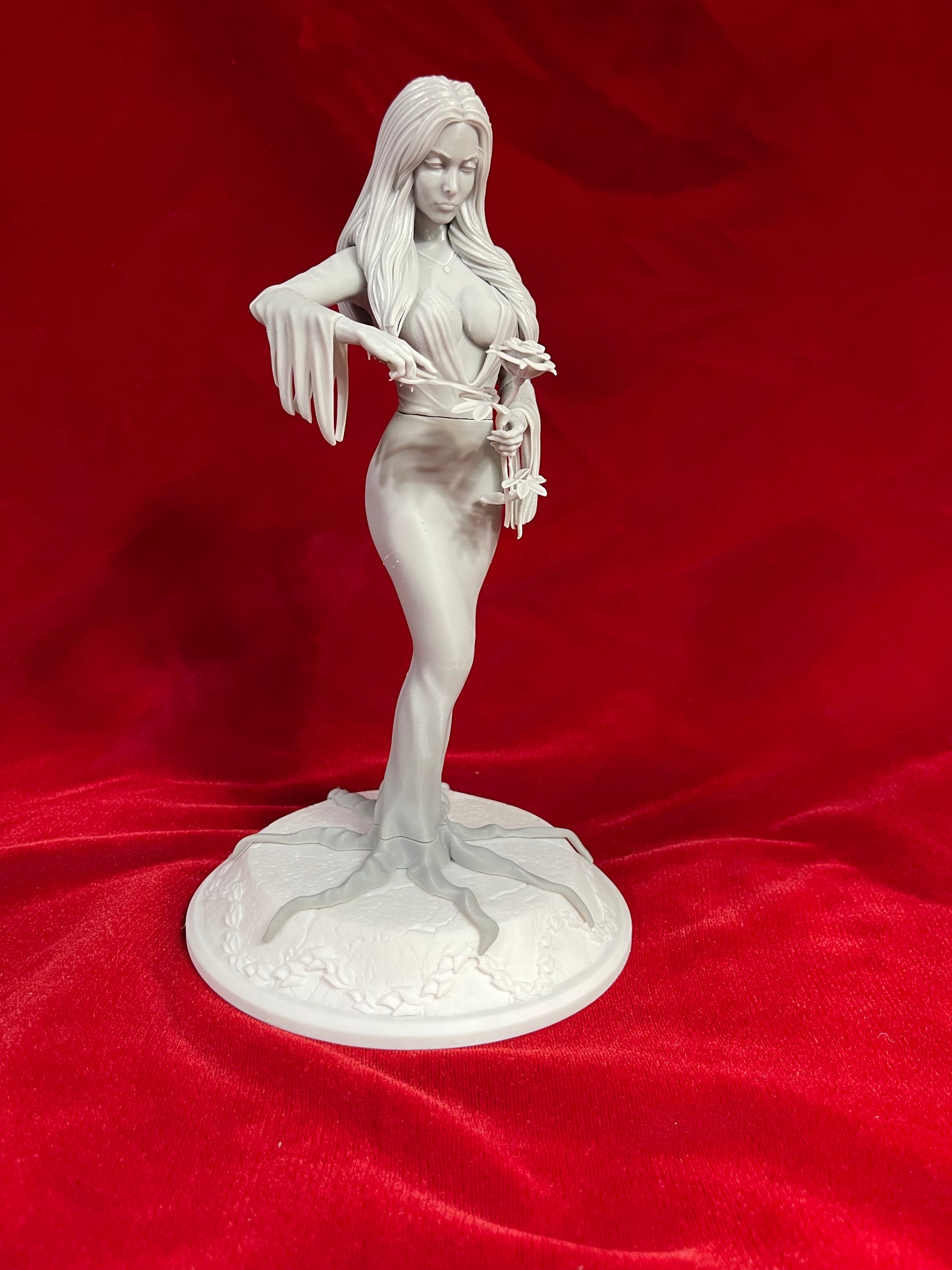 Morticia Adams - Fan Art - Resin Printed Model Kit