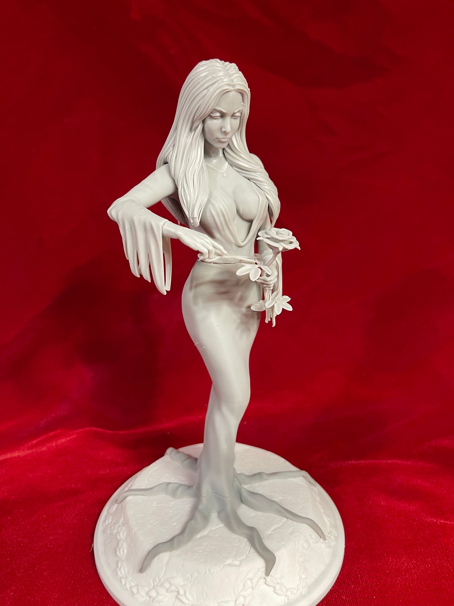 Morticia Adams - Fan Art - Resin Printed Model Kit