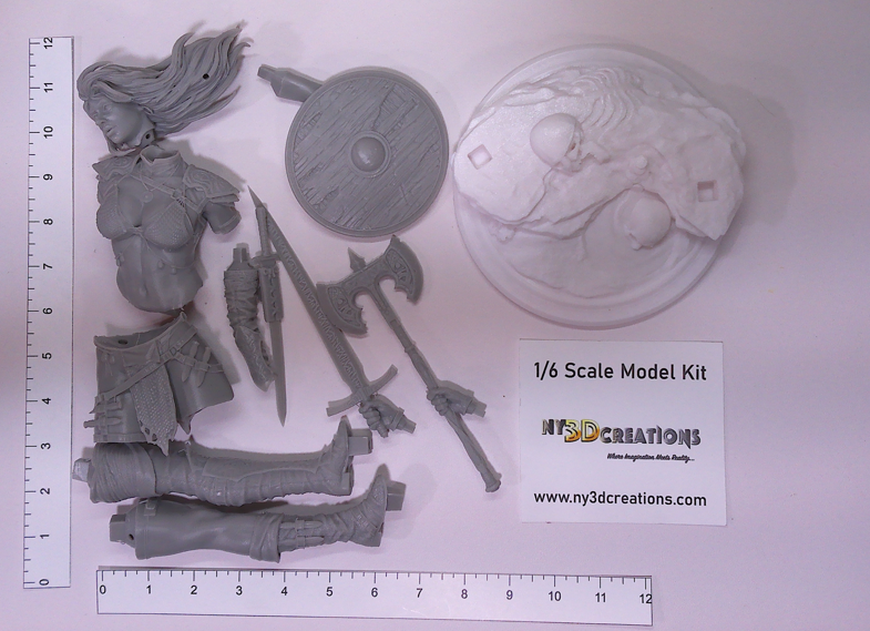 Red Sonja - Resin Printed Model Kit