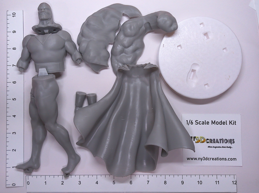 Space Ghost - "Alex Ross Inspired" - Resin Printed Model Kit