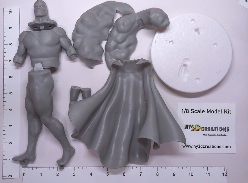 Space Ghost - "Alex Ross Inspired" - Resin Printed Model Kit